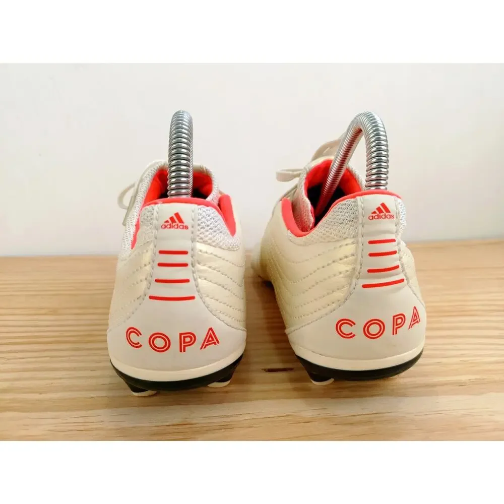 Adidas Copa 19.3 FG Soccer Cleats Men’s Size 5 US White Orange Excellent